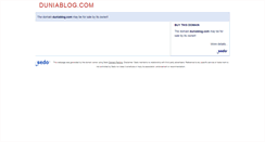 Desktop Screenshot of duniablog.com